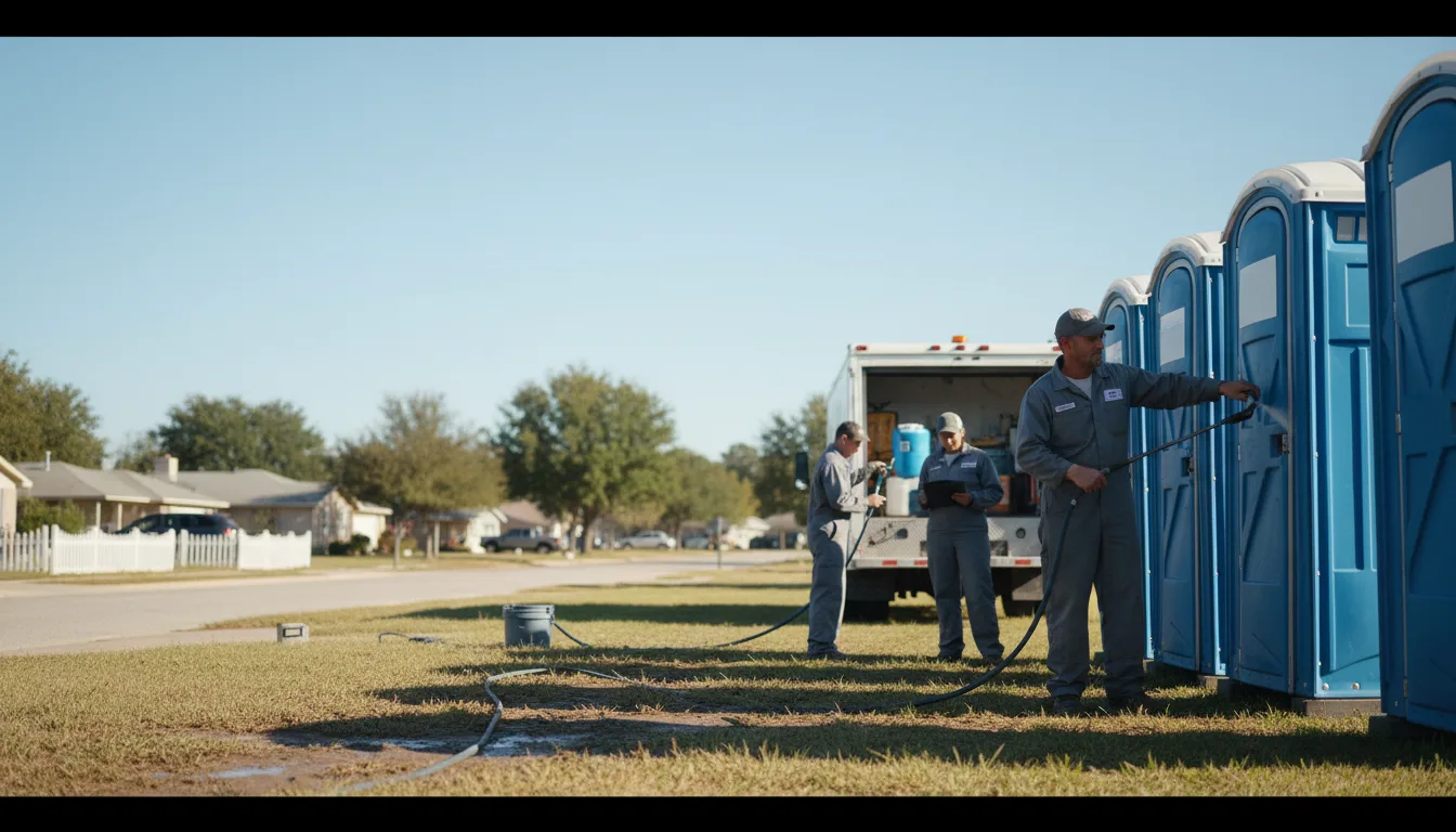 Long-Term Portable Toilet Rental in Flat Rock, IL near me